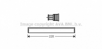 AVA QUALITY COOLING vwd294 -  Осушитель, кондиционер
